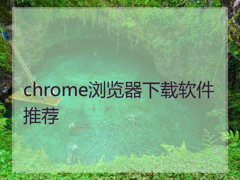 chrome浏览器下载软件推荐