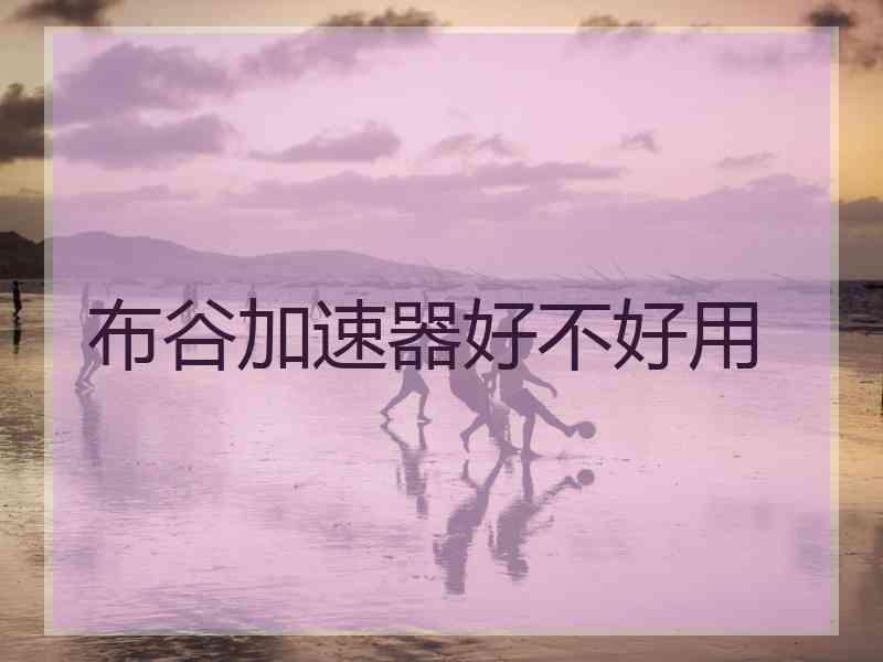 布谷加速器好不好用