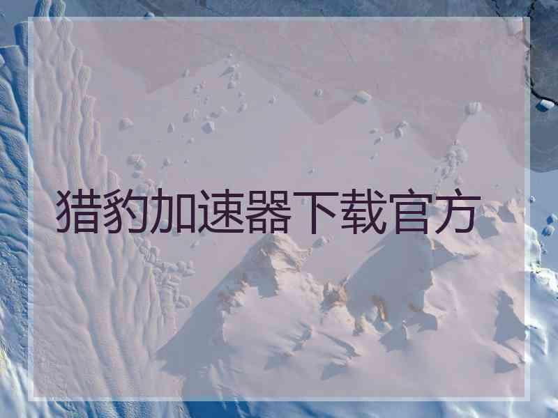 猎豹加速器下载官方
