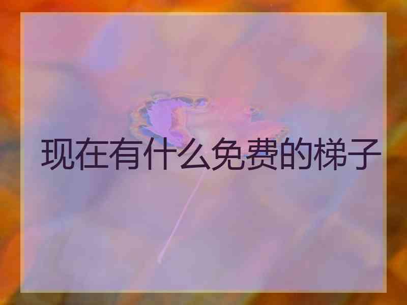 现在有什么免费的梯子