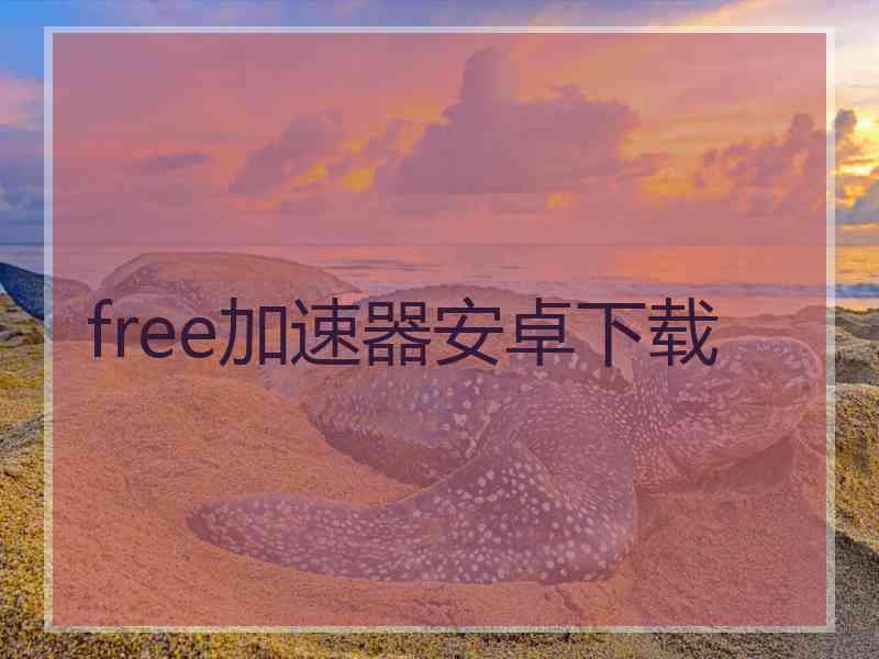 free加速器安卓下载
