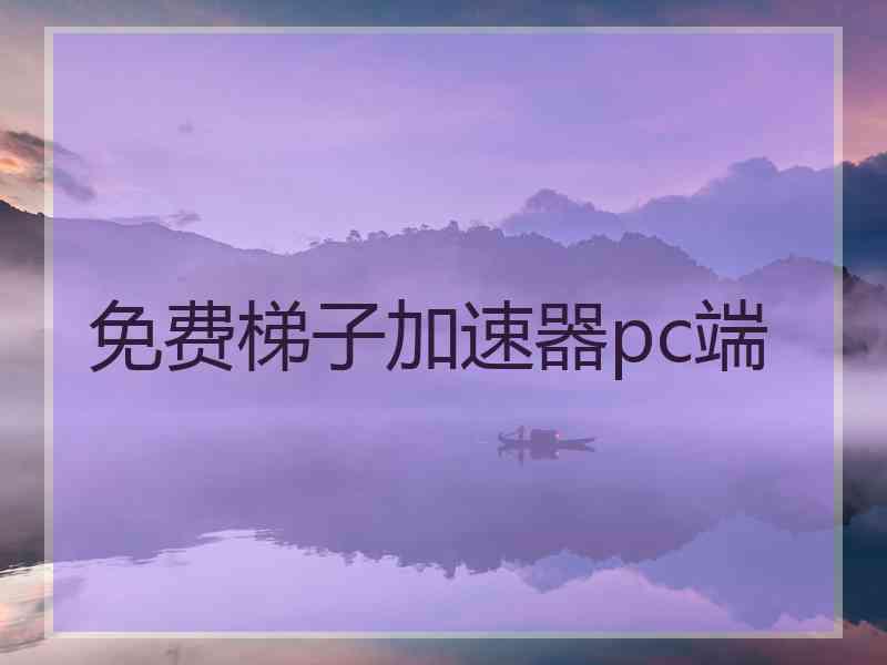 免费梯子加速器pc端