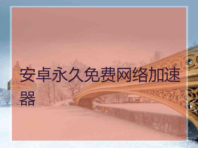 安卓永久免费网络加速器