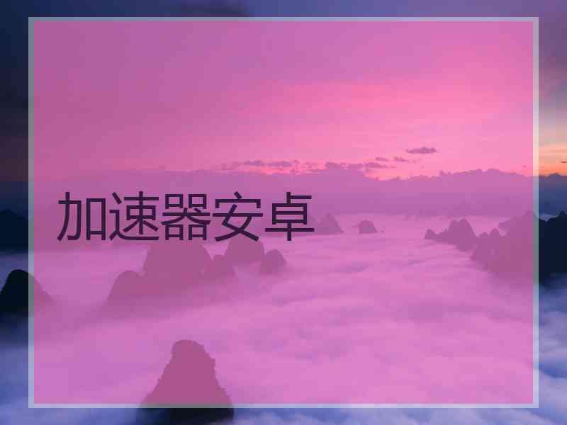加速器安卓