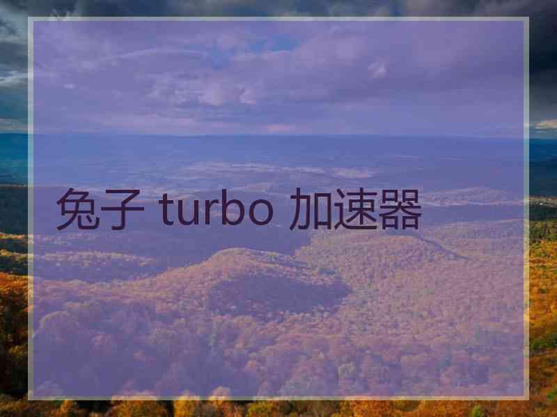 兔子 turbo 加速器