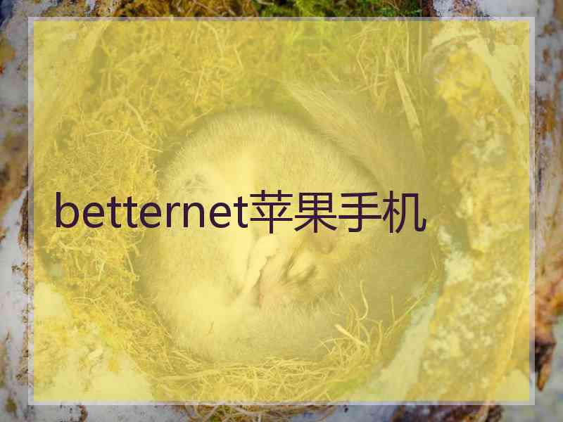betternet苹果手机