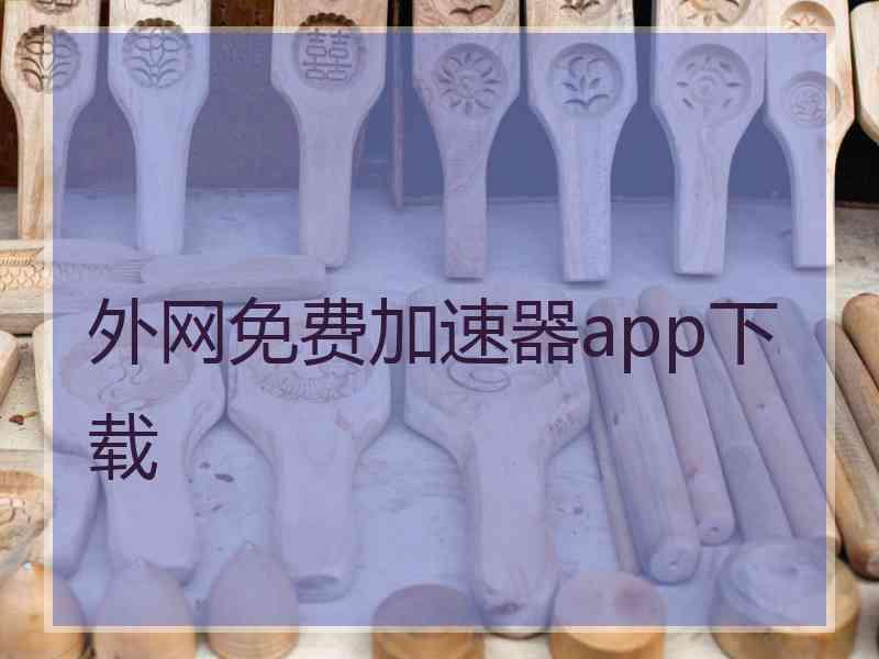 外网免费加速器app下载