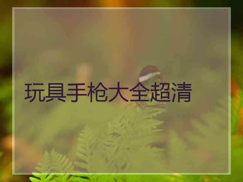 玩具手枪大全超清