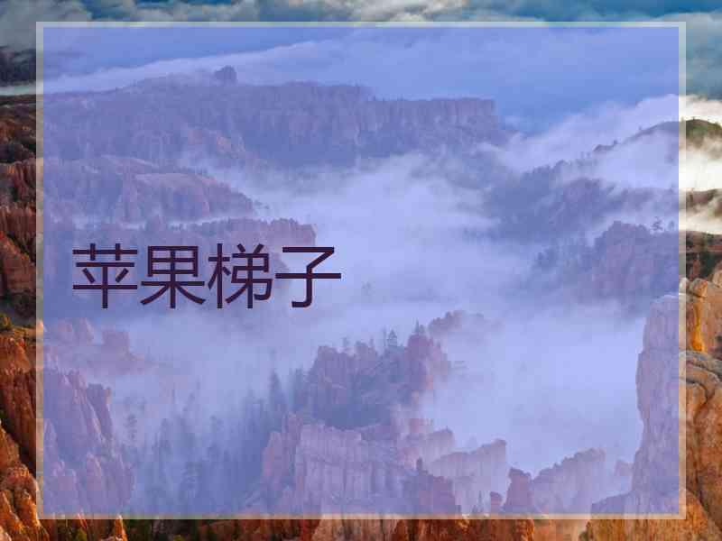 苹果梯子