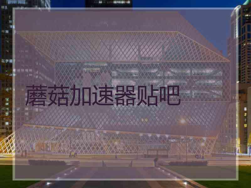 蘑菇加速器贴吧