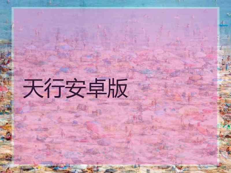 天行安卓版