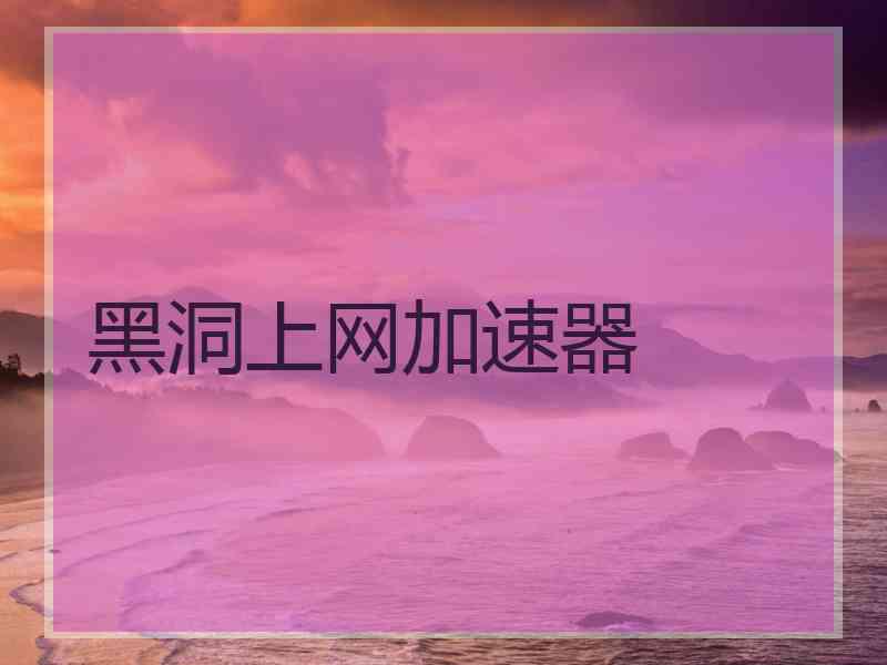 黑洞上网加速器