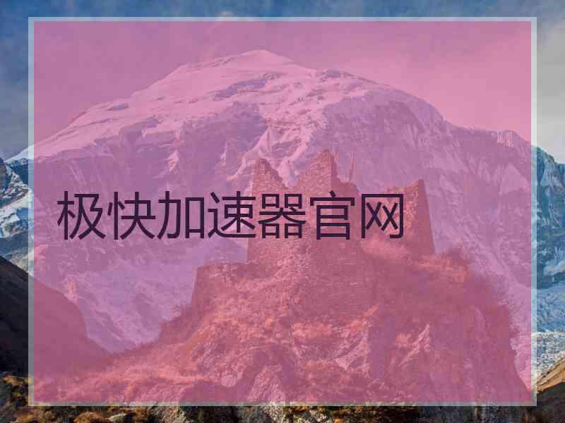 极快加速器官网