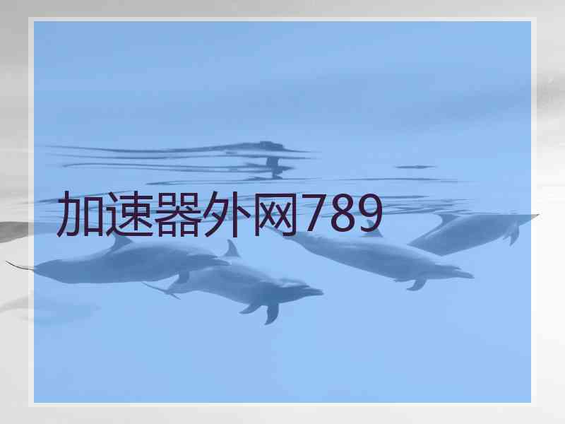加速器外网789