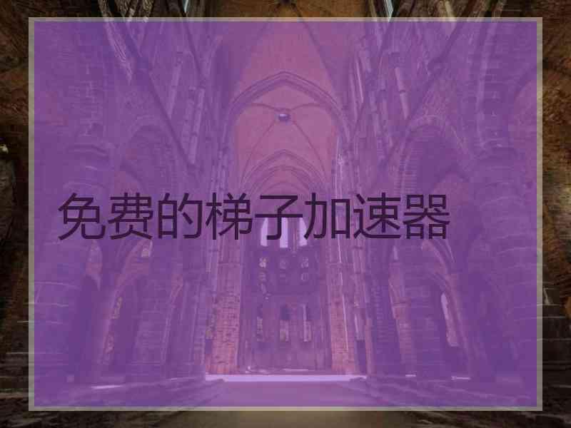 免费的梯子加速器