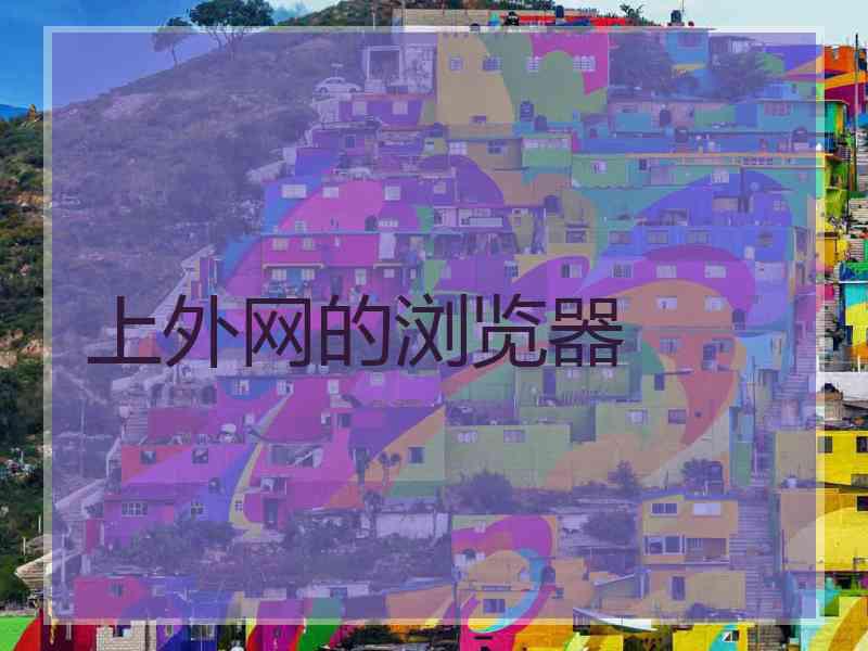 上外网的浏览器