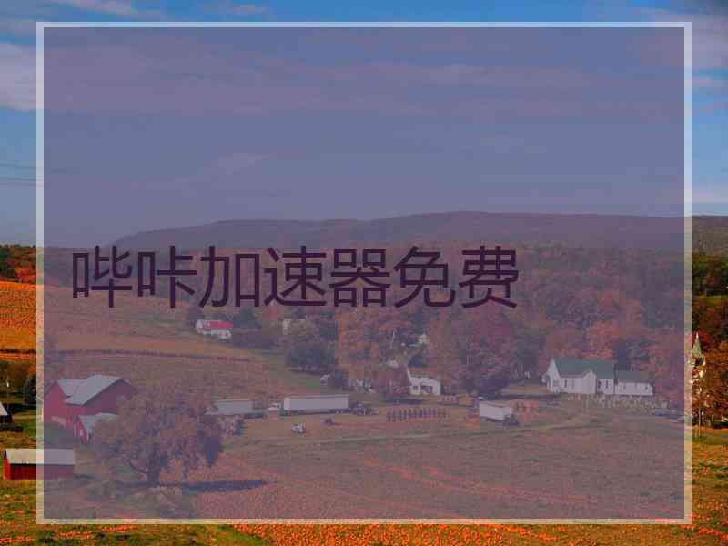 哔咔加速器免费