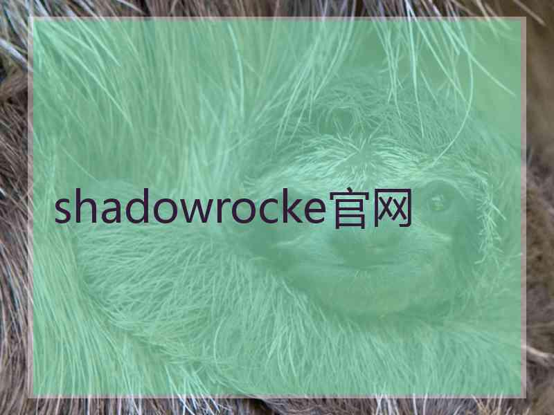 shadowrocke官网