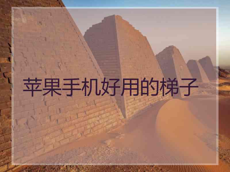 苹果手机好用的梯子