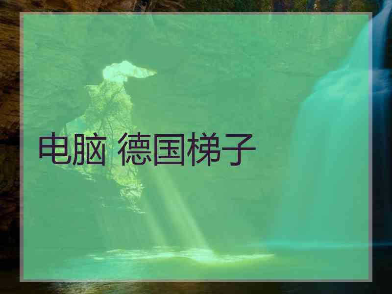 电脑 德国梯子