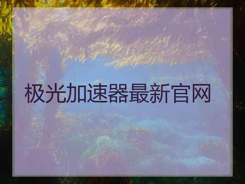 极光加速器最新官网