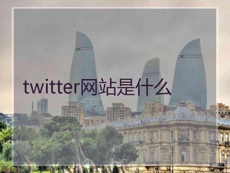 twitter网站是什么