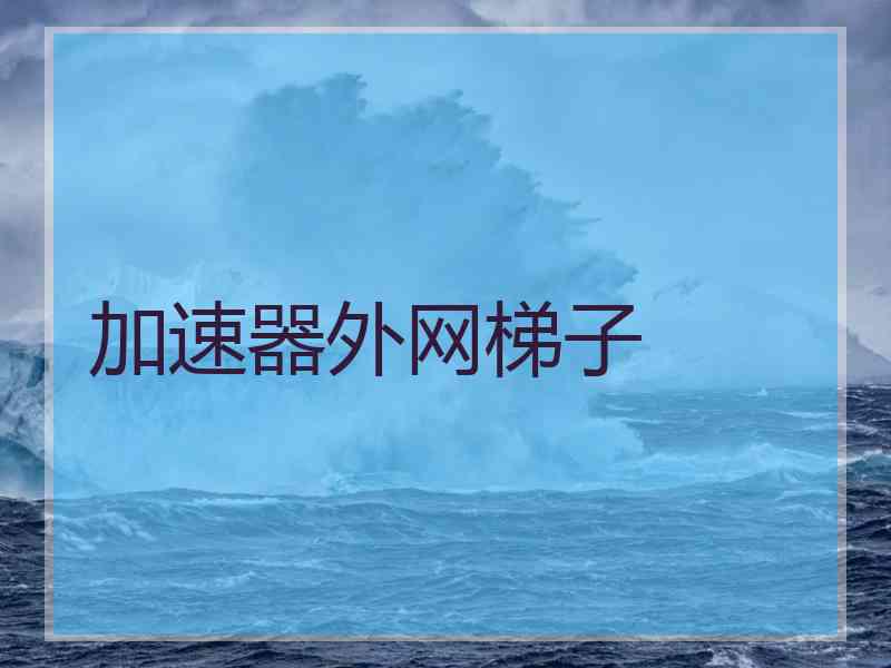 加速器外网梯子