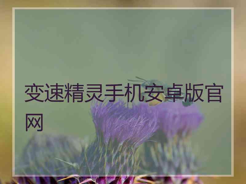 变速精灵手机安卓版官网