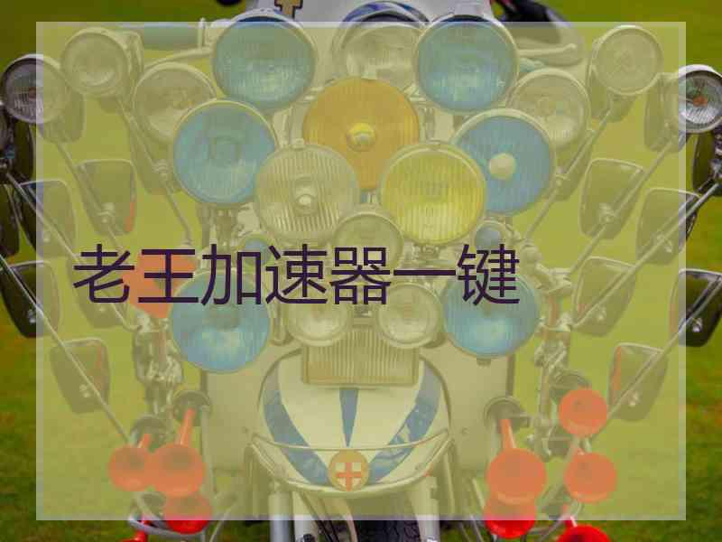 老王加速器一键