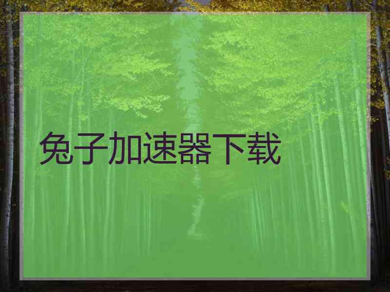 兔子加速器下载