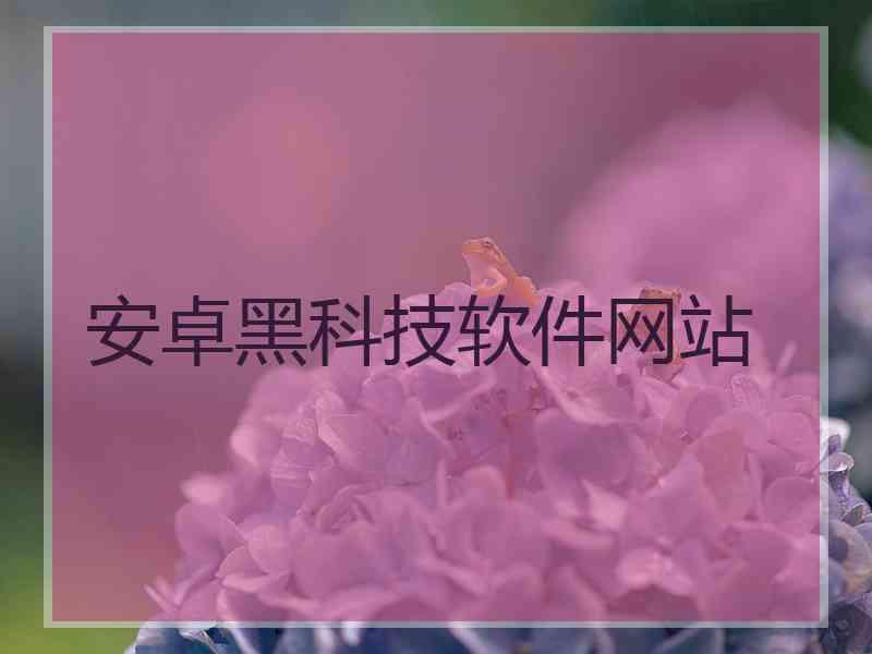 安卓黑科技软件网站