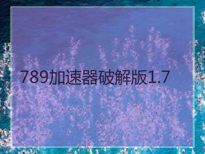 789加速器破解版1.7