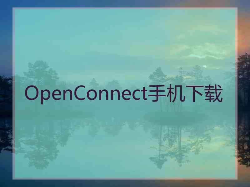 OpenConnect手机下载
