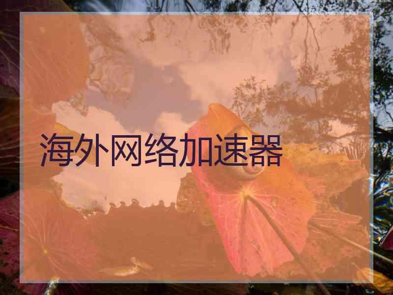 海外网络加速器