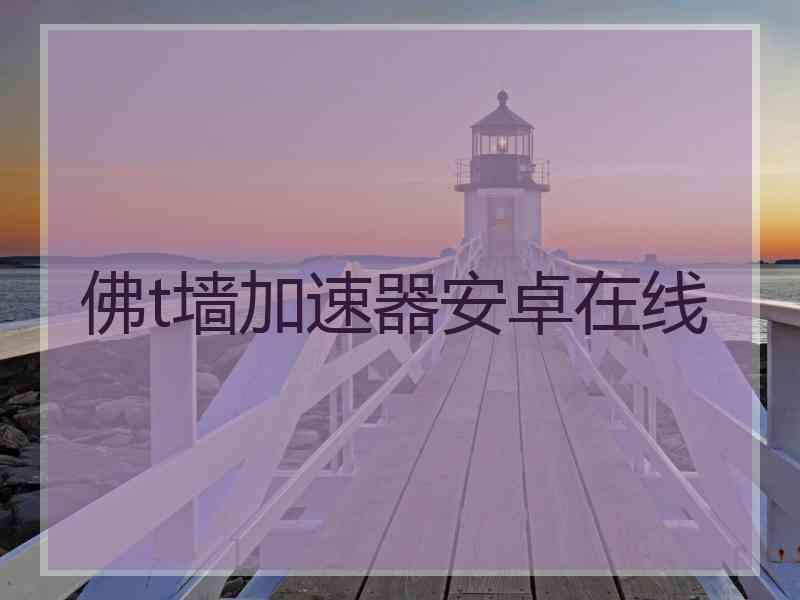 佛t墙加速器安卓在线