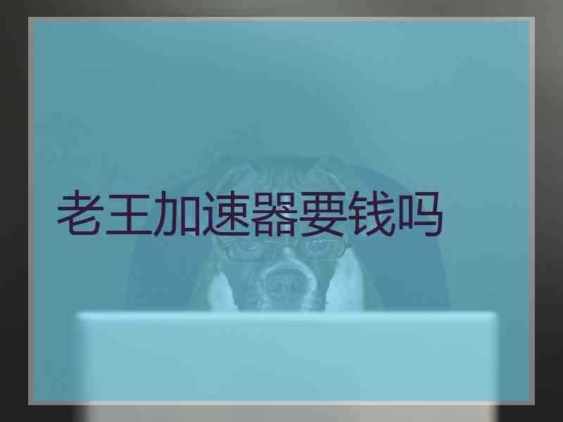 老王加速器要钱吗