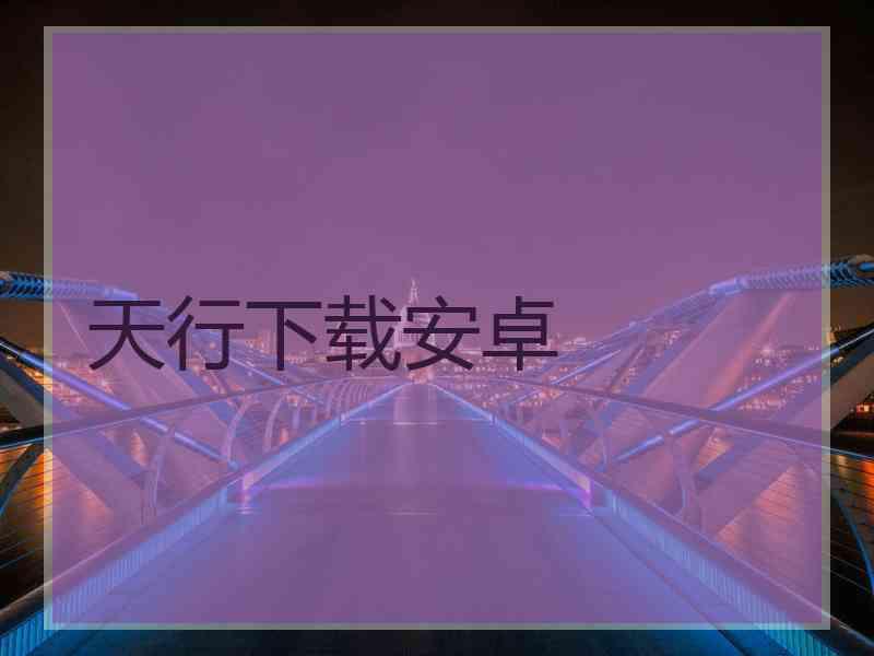 天行下载安卓