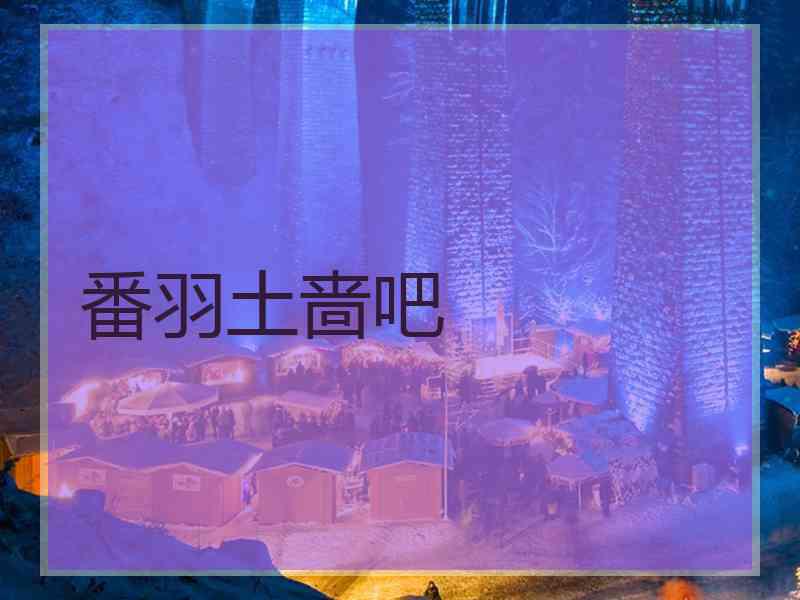 番羽土啬吧