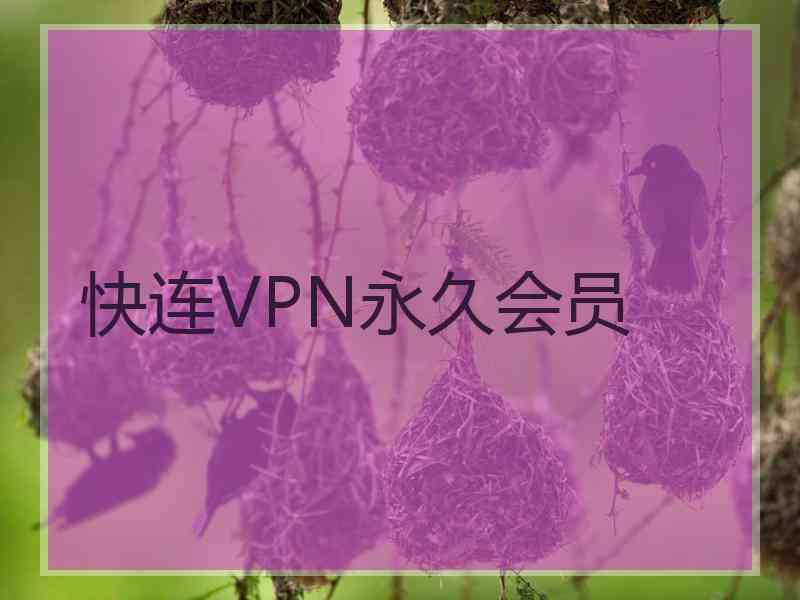快连VPN永久会员