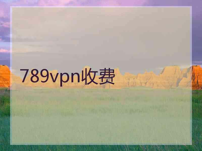 789vpn收费