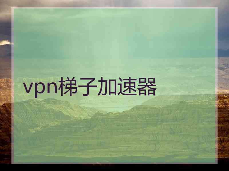 vpn梯子加速器