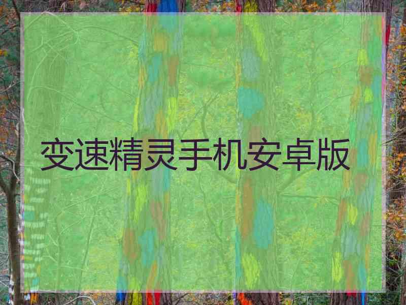 变速精灵手机安卓版