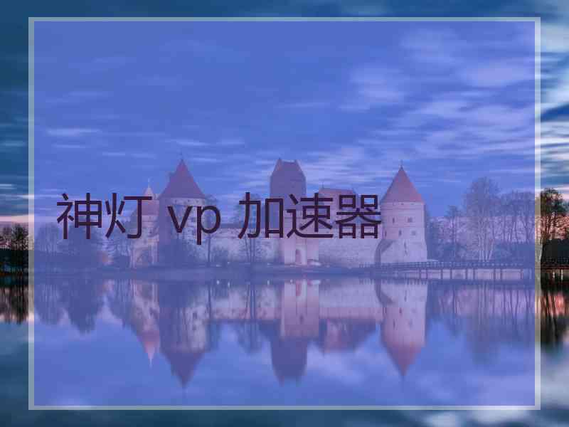 神灯 vp 加速器