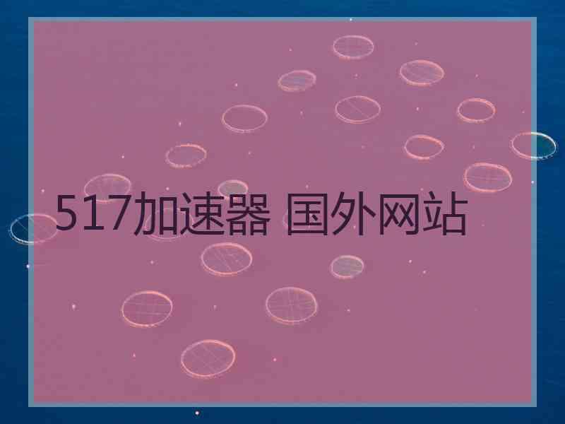 517加速器 国外网站