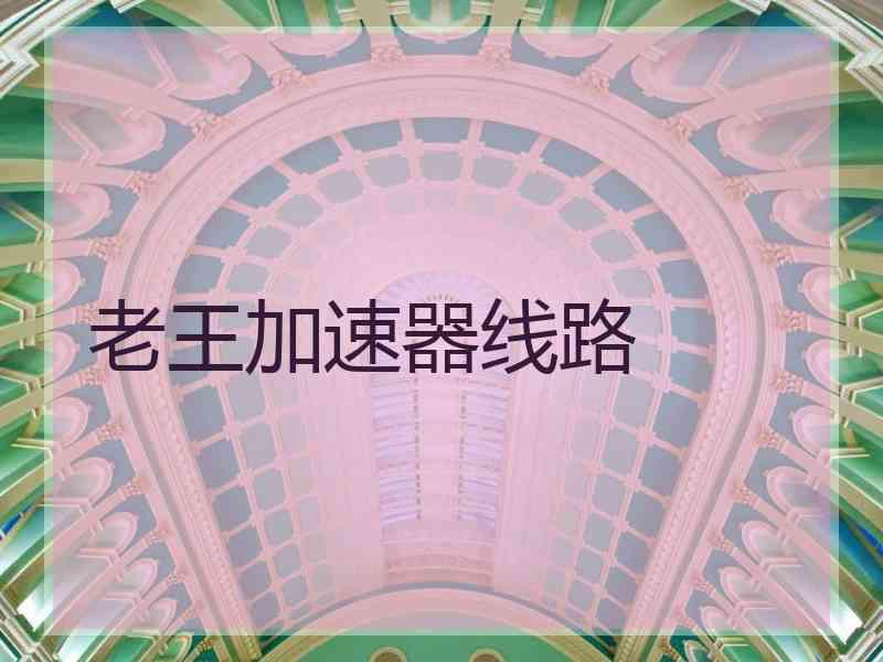 老王加速器线路