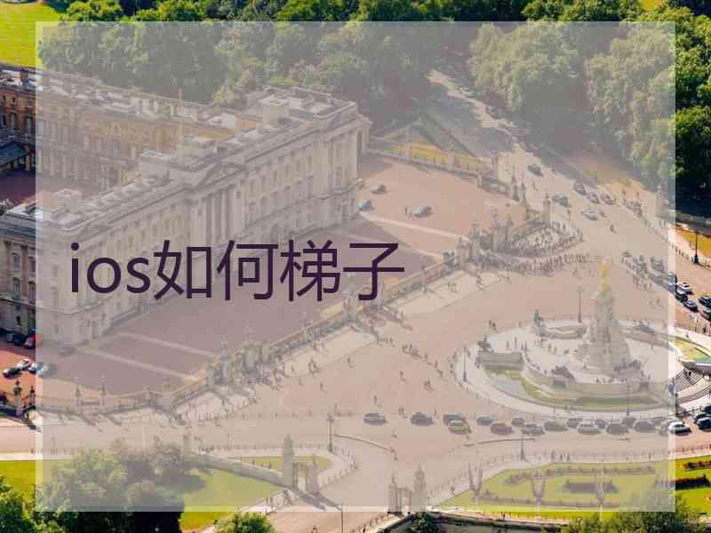 ios如何梯子