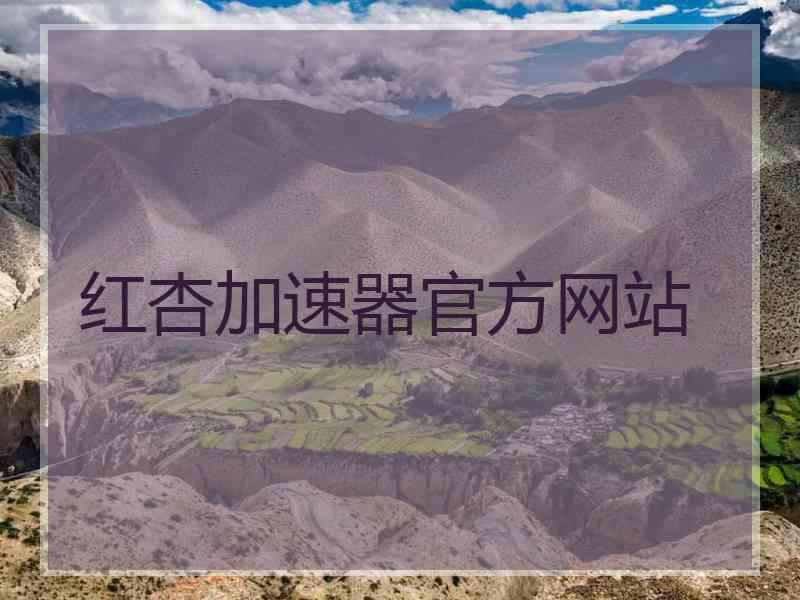 红杏加速器官方网站