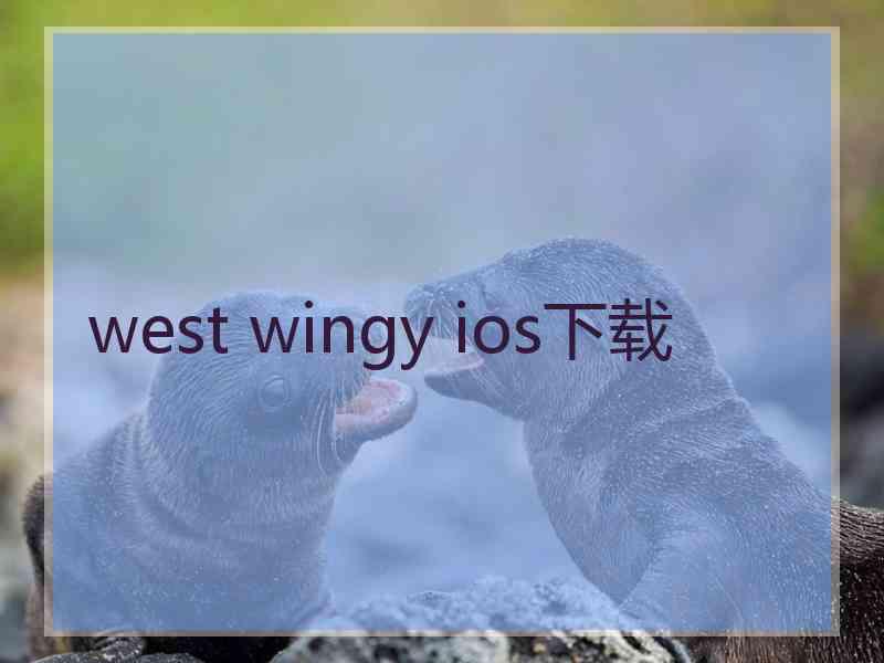 west wingy ios下载