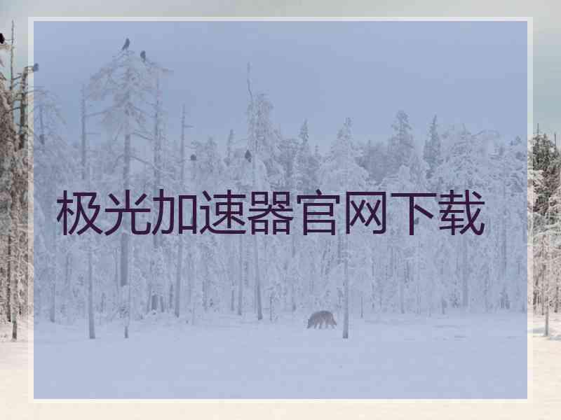 极光加速器官网下载