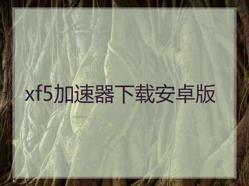 xf5加速器下载安卓版